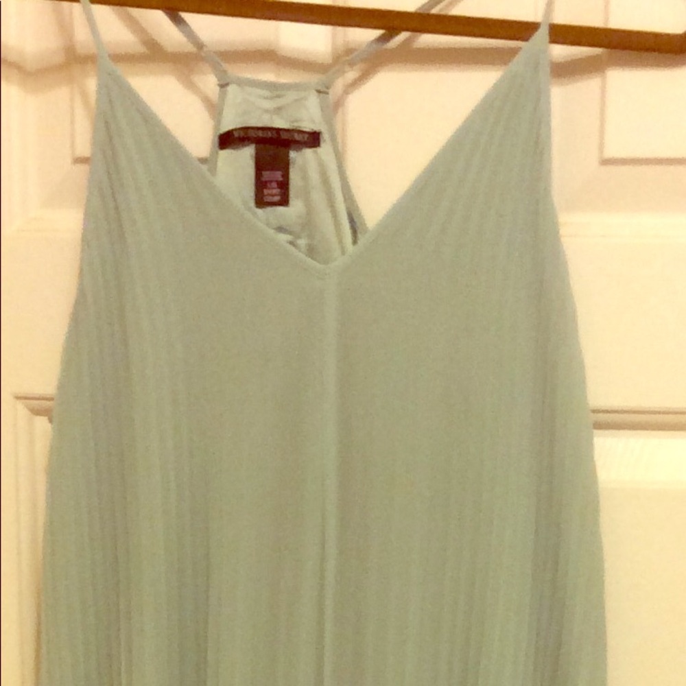 Pleated Maxi Dress